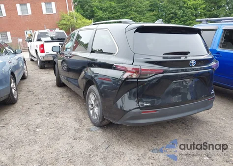 2024 Toyota Sienna Le from USA, damaged, VIN 5TDKSKFCXRS125274